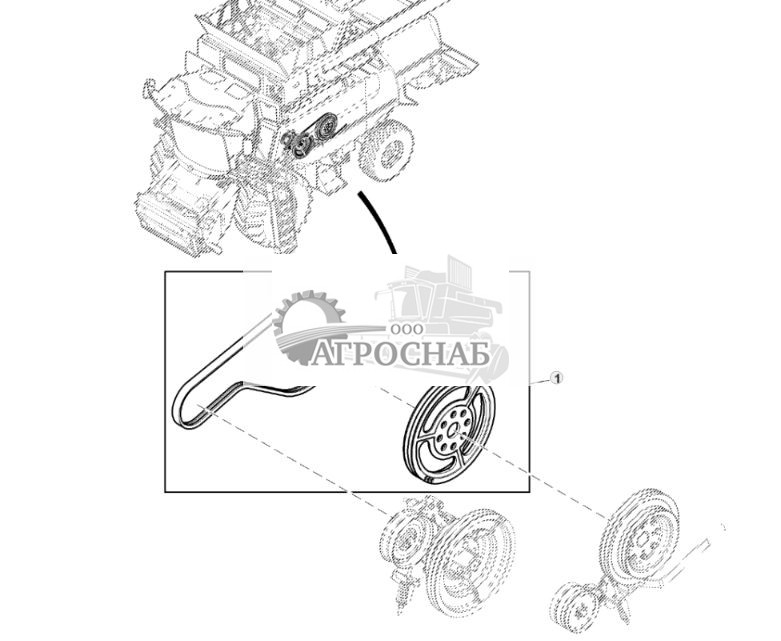 Tine Separator Speed Reduction Rotor, Attachment - ST852750 688.jpg
